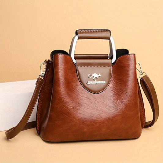 Women's Retro Style Handbag- Shoulder Purse For Daily Use