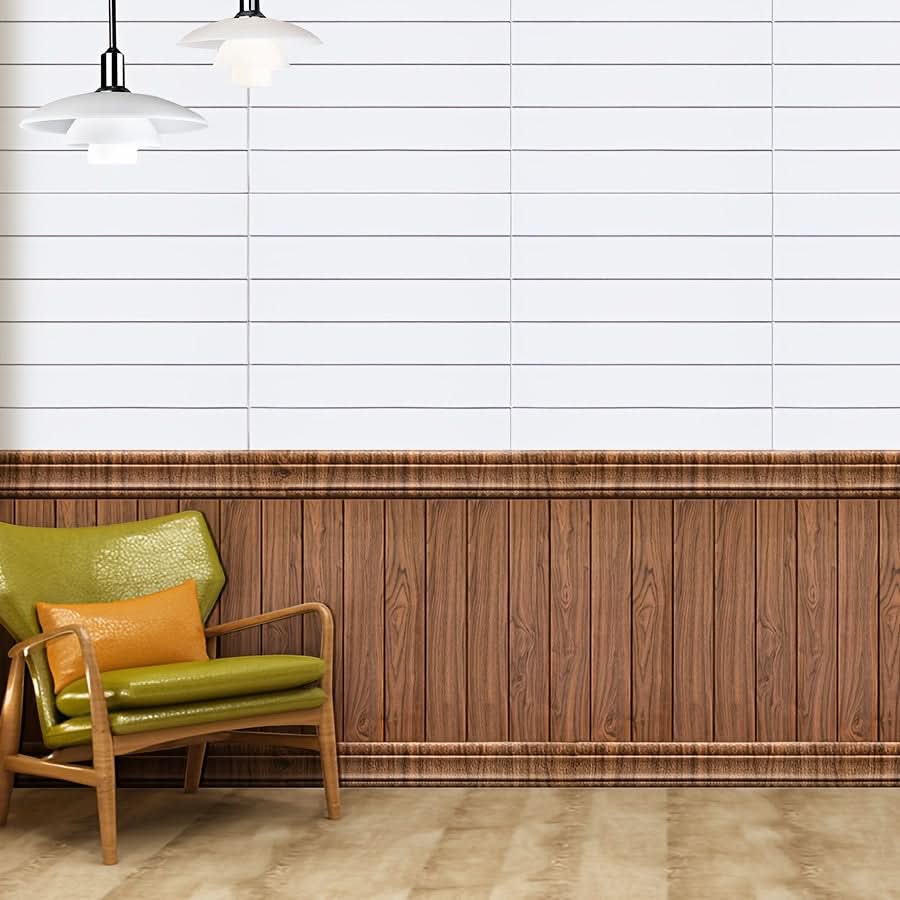 5pcs 3D Self-Adhesive Wall Border Stickers