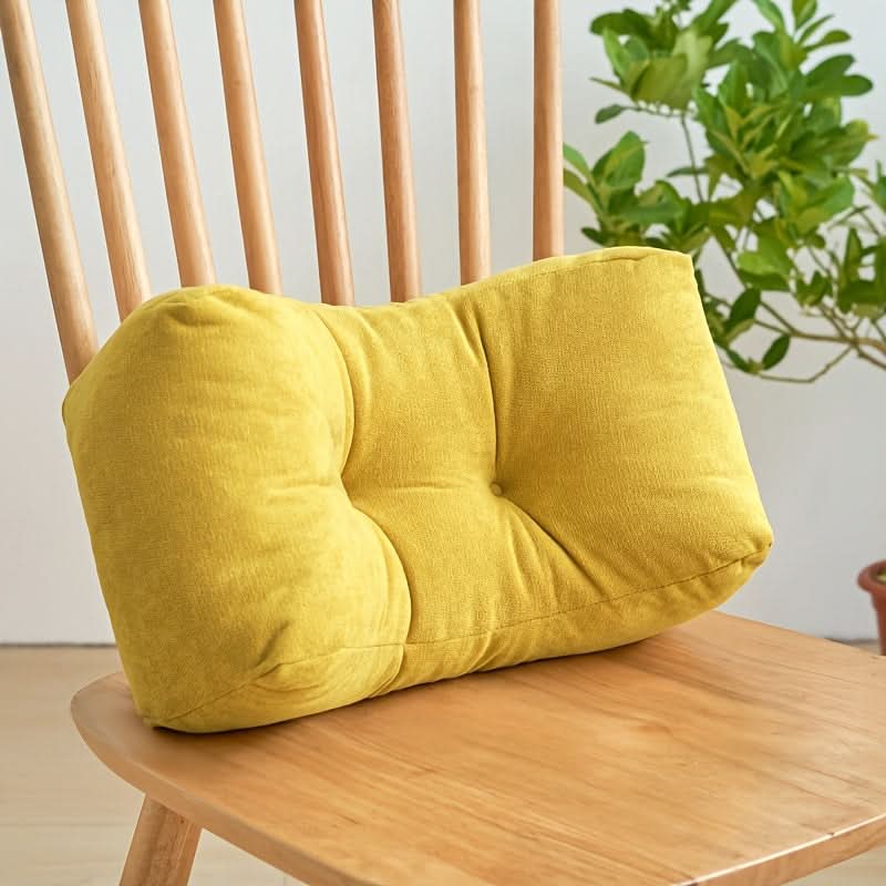 Lumbar Pillow – Ergonomic Backrest for Office, Napping & Study