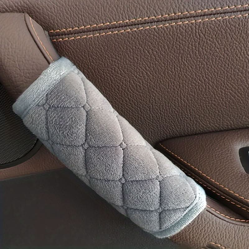 Quilted Car Door Handle Grips – Soft Non-Slip Heat Insulation Protectors