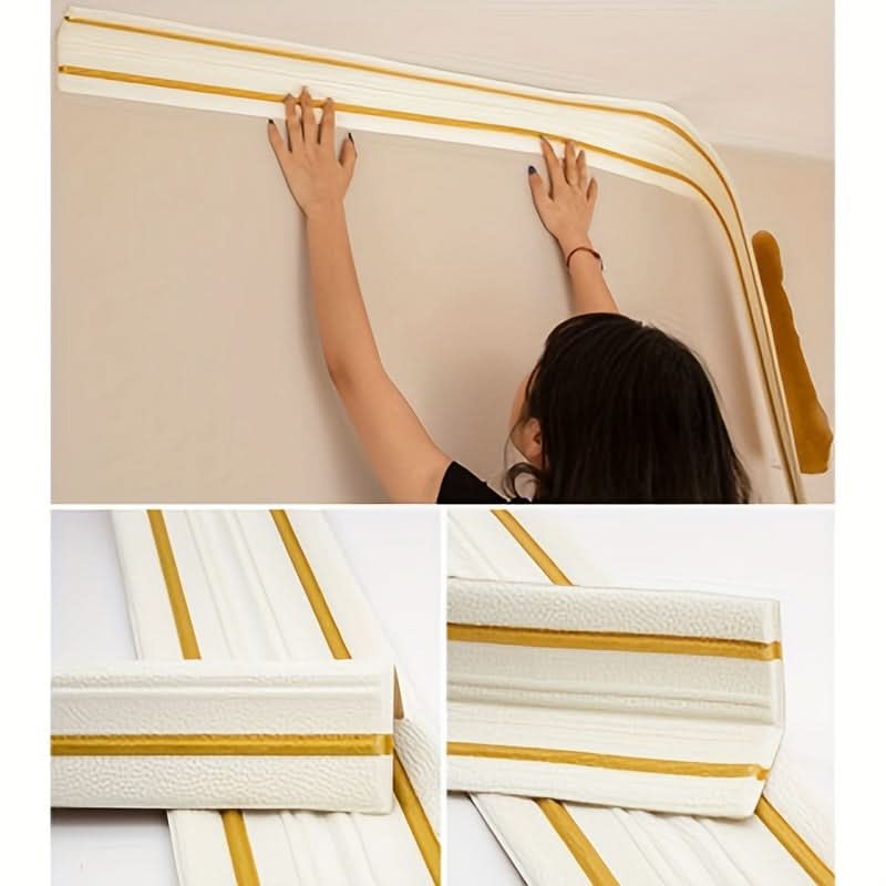 Self-Adhesive 3D Vinyl Wallpaper Roll