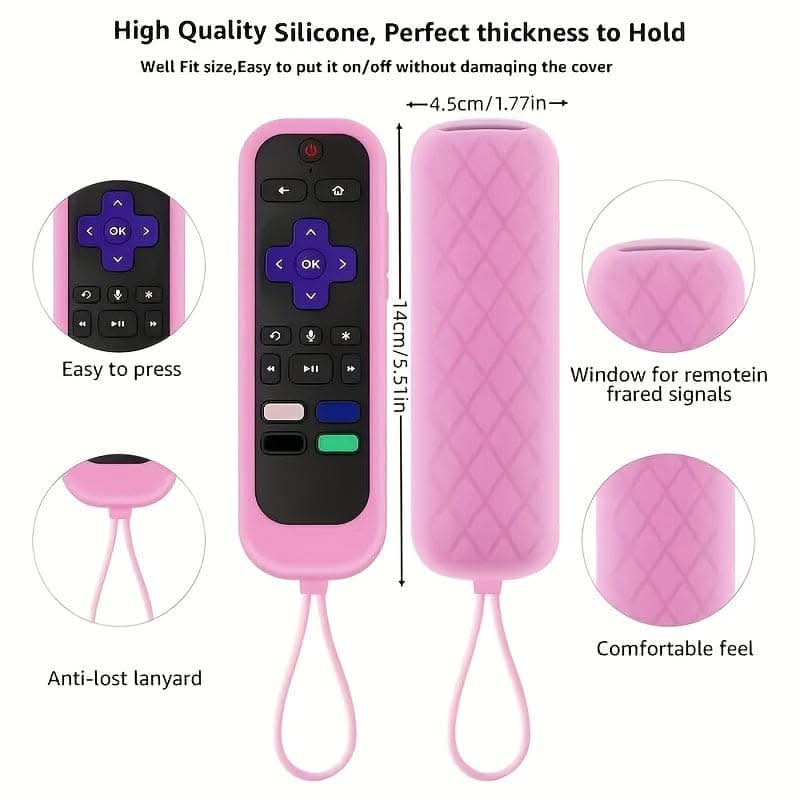 Glow-in-the-Dark Silicone Remote Control Case
