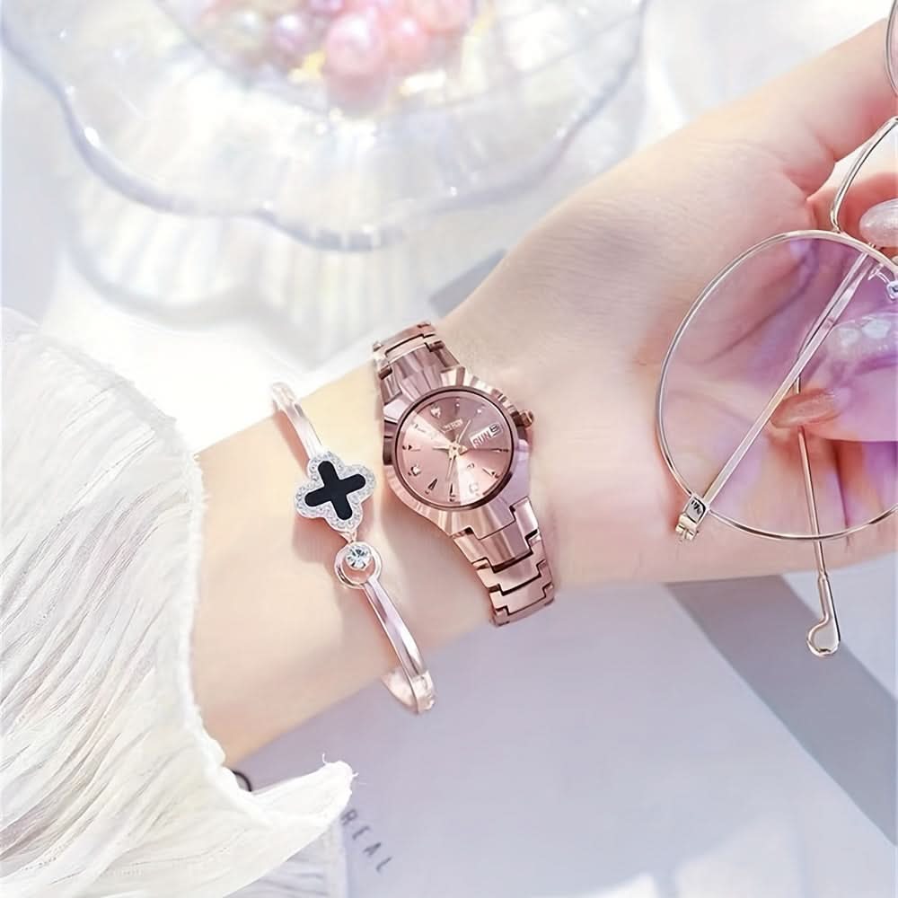 Luxury Rhinestone Quartz Watch