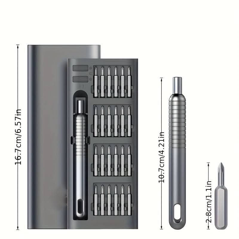 51-in-1 Precision Screwdriver Set with Magnetic Bits