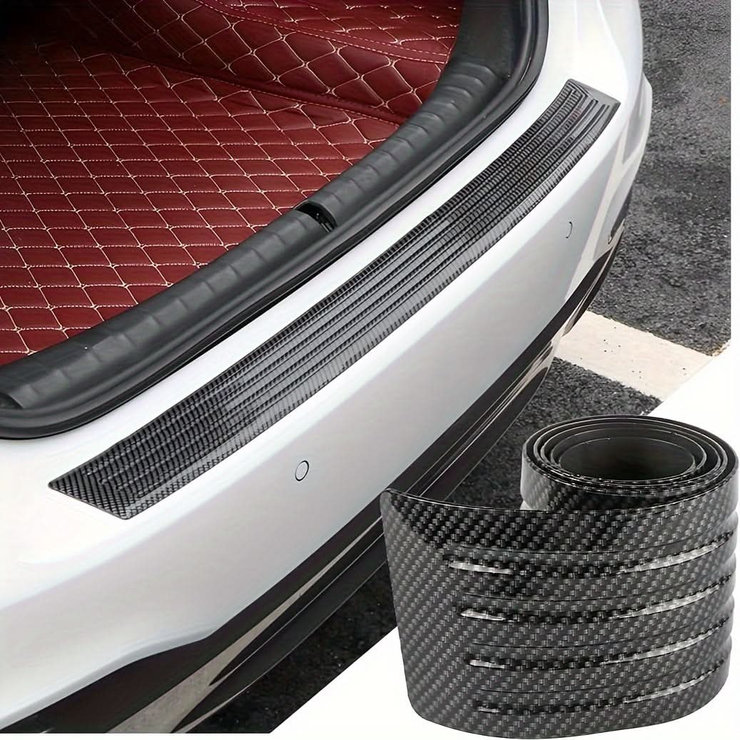 Carbon Fiber Rear Bumper Protector Guard