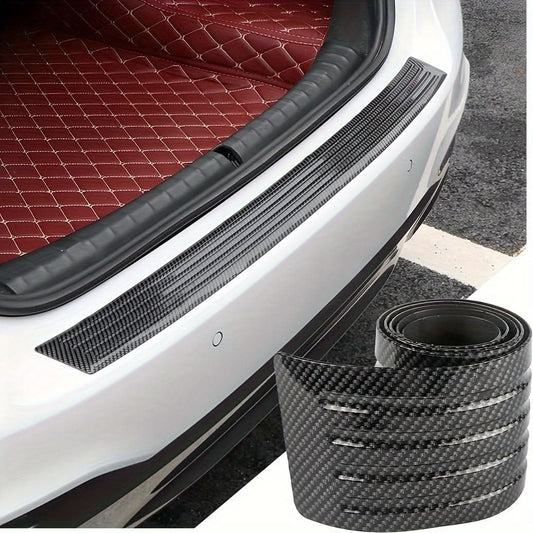Carbon Fiber Rear Bumper Protector Guard