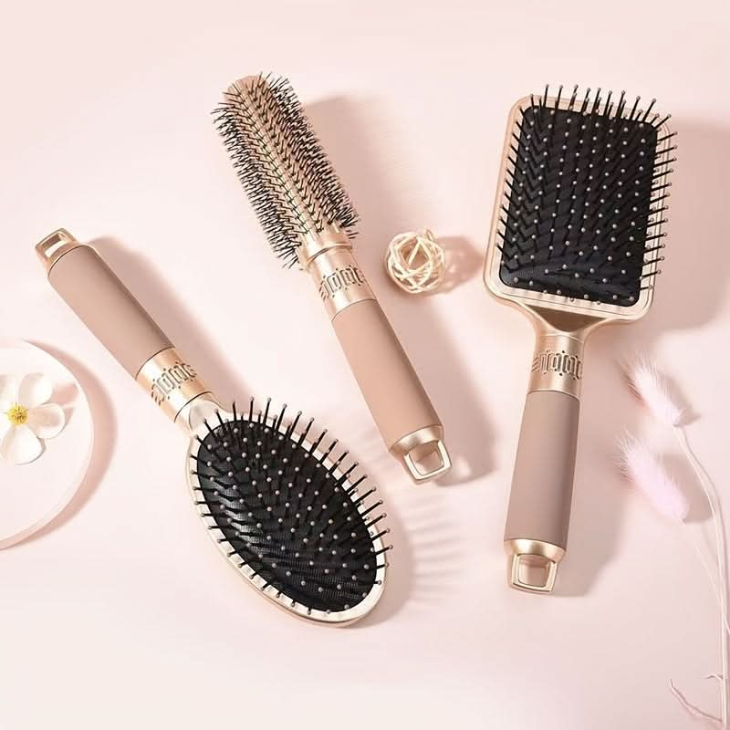 Women's Hair Brush Set with Air Cushion for Smooth