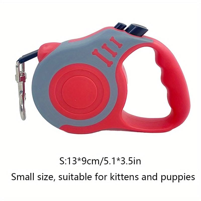 Heavy-Duty Retractable Dog Leash with Handle