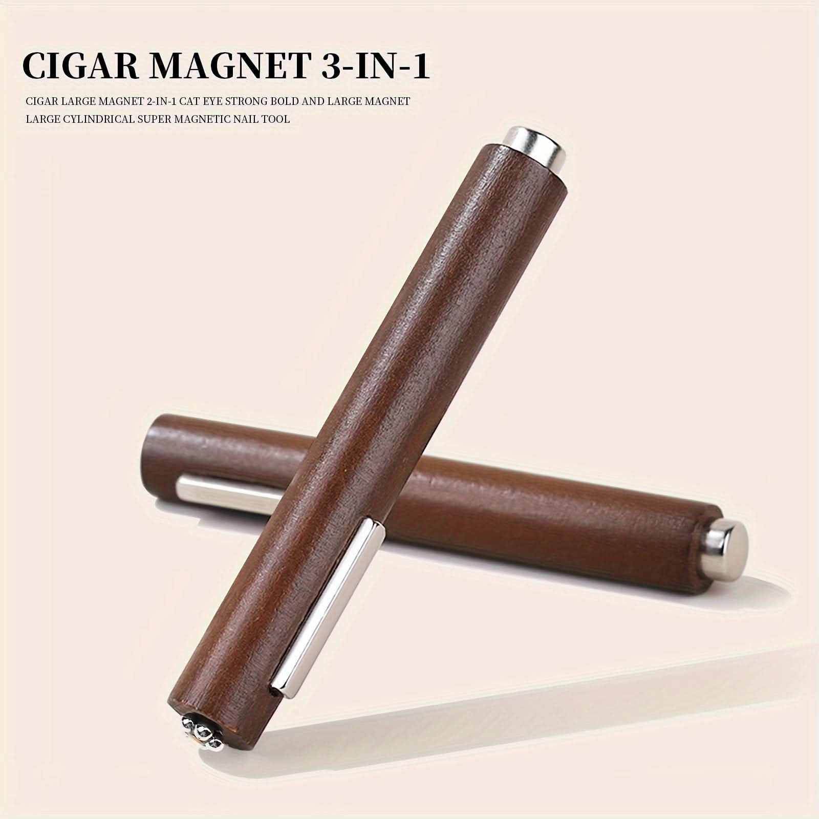 3-in-1 Magnetic Cat Eye Nail Tool - UV Gel Compatible