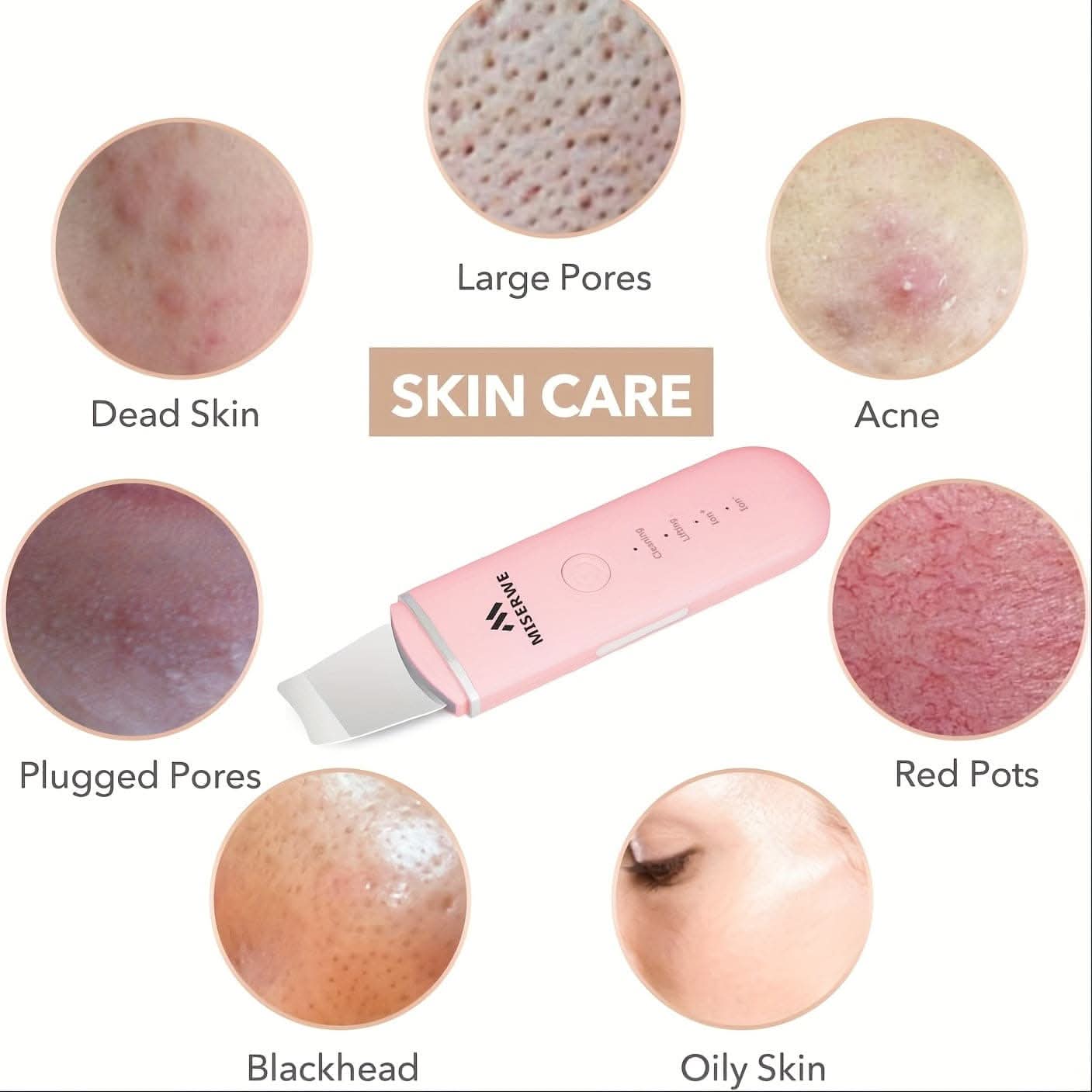 Skin Scrubber Facial Spatula – Deep Cleansing