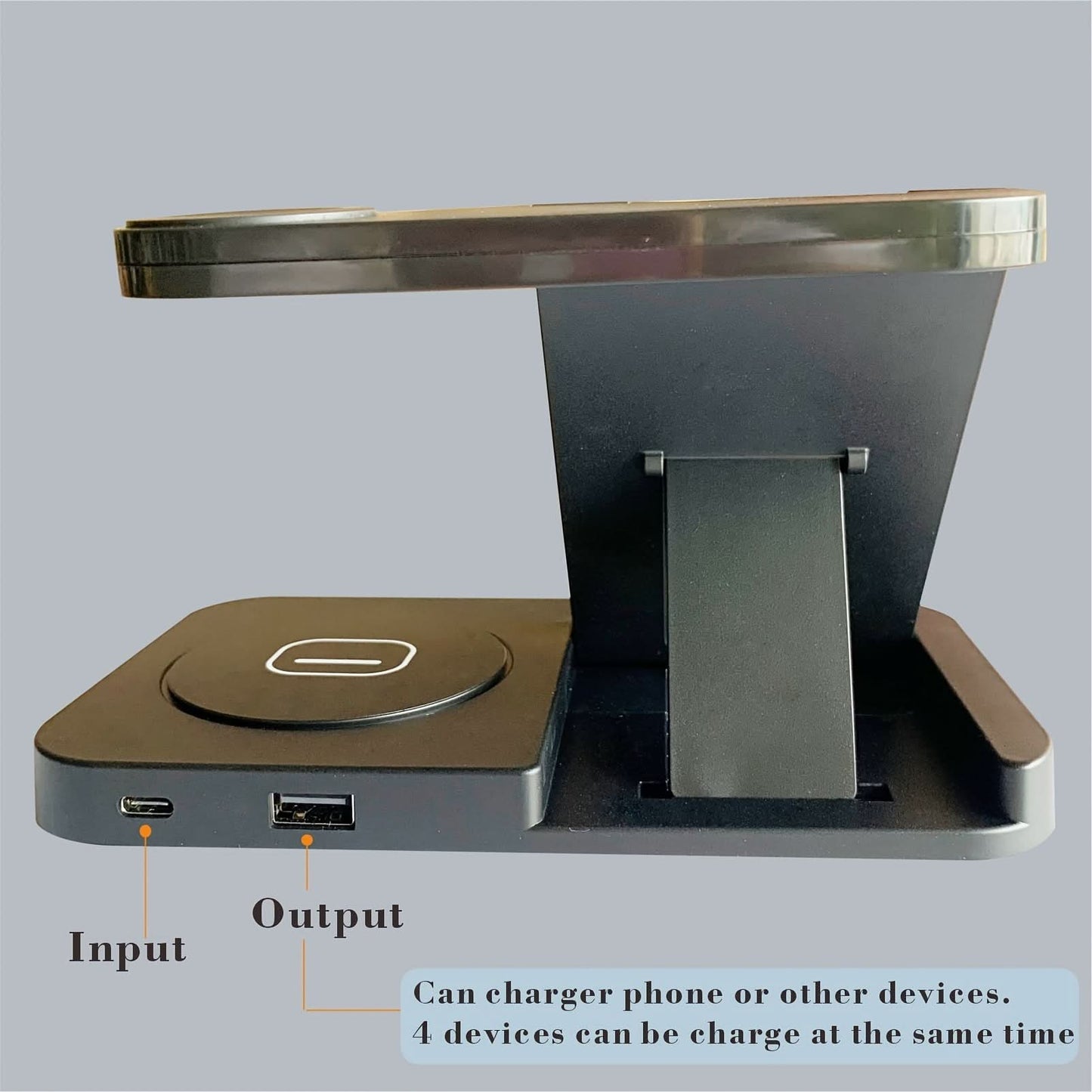 4-in-1 Foldable Wireless Charging Station for Samsung Devices