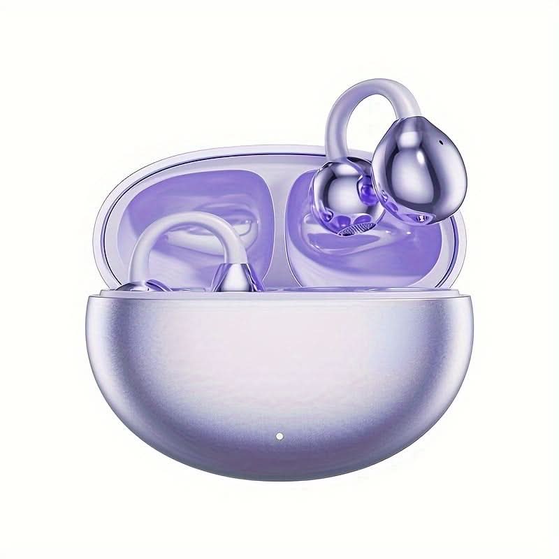 Wireless Earphones with High Fidelity Stereo Sound, LED Digital Display