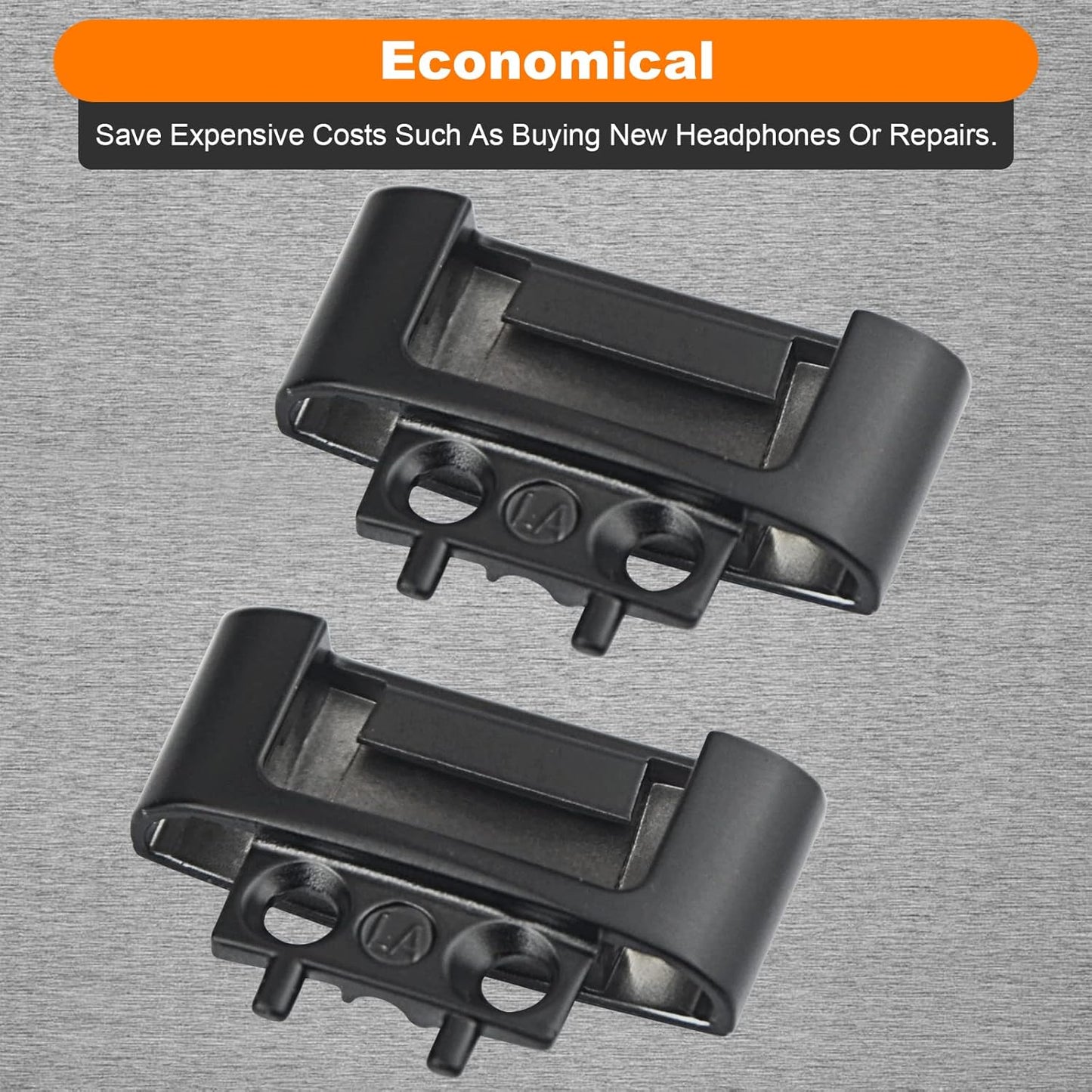 Solo3 Headphones Hinge Replacement Kit with Screws & Tools – Matte Black Repair Parts for Beats