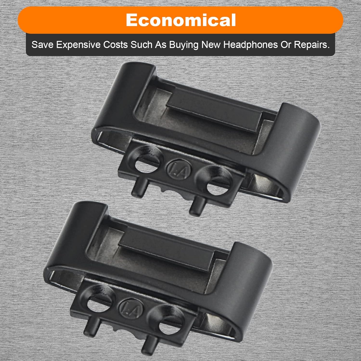 Solo3 Headphones Hinge Replacement Kit with Screws & Tools – Matte Black Repair Parts for Beats