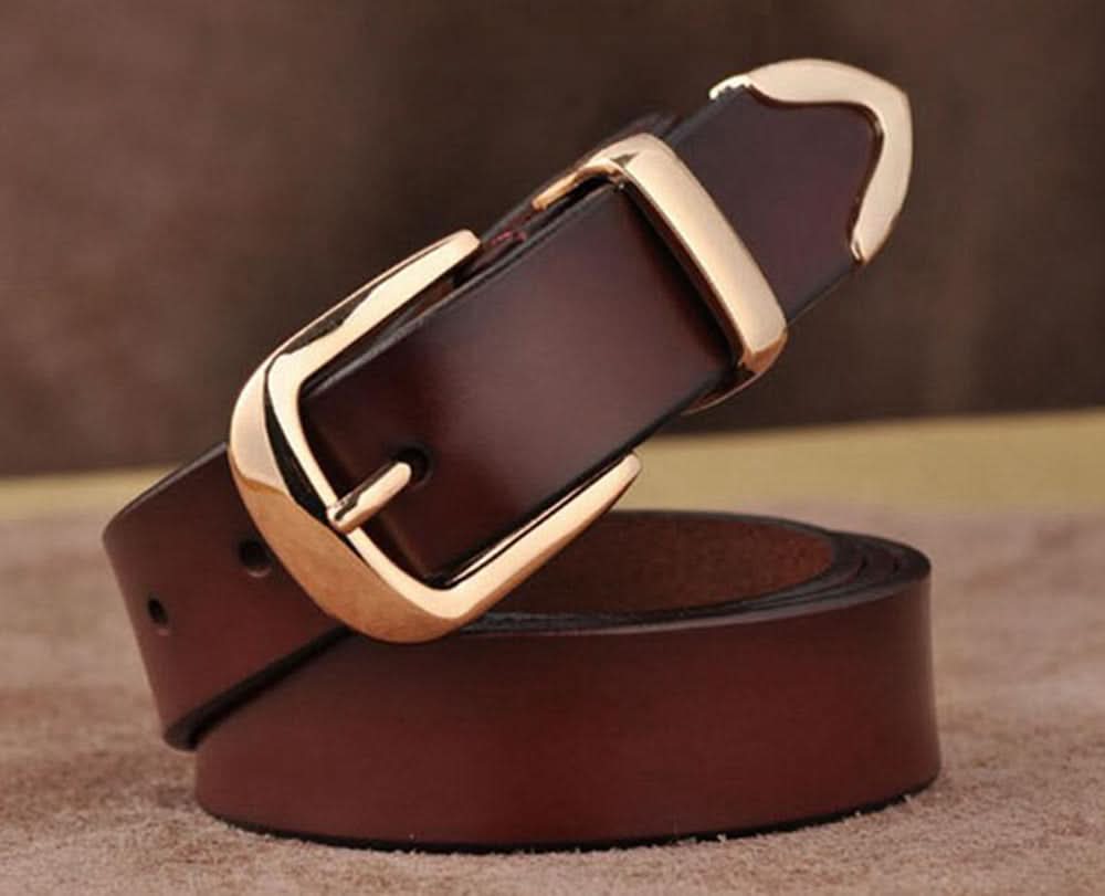Women's PU Fashion Belt - Pin Buckle