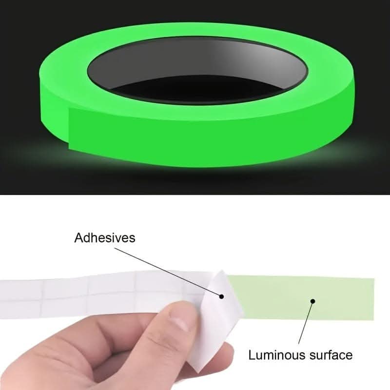 Illuminated Charm Glow-In-The-Dark Garden Tape – High-Visibility Decor