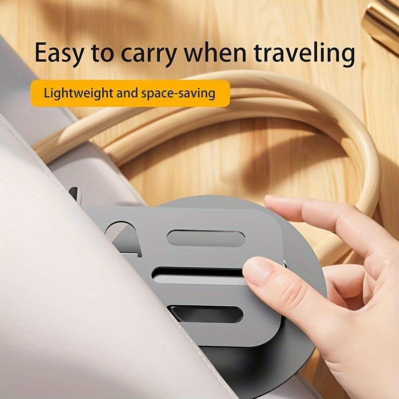 360-Degree Rotating Foldable Phone Stand – Adjustable Height