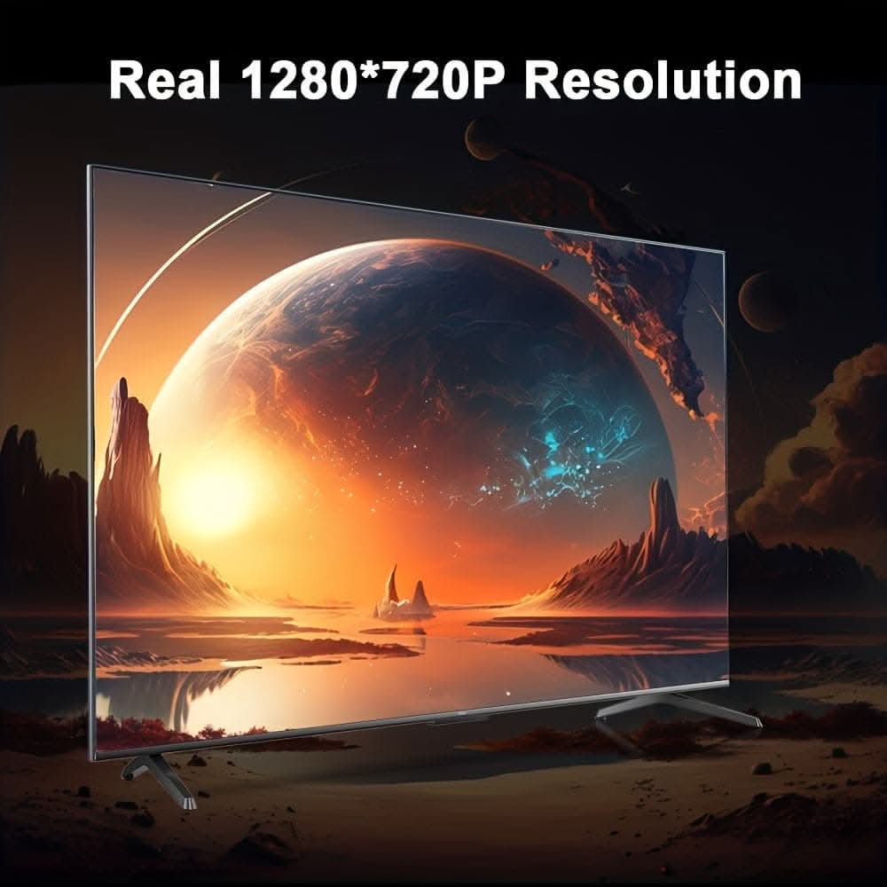 4K Full HD Projector - 3000+ Lumens, Home Theater & Gaming Projector