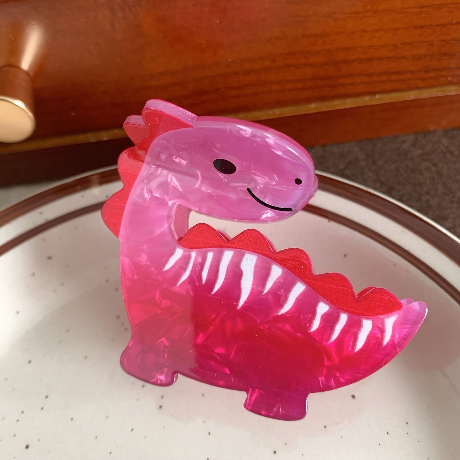 5pcs Cute Dinosaur Hair Claws Set for Women