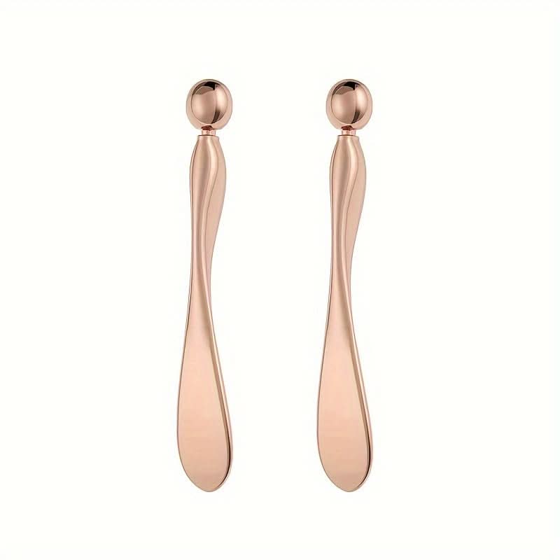 2pcs Metal Eye Cream Applicator & Face Roller