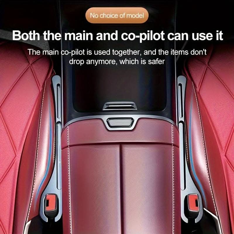 Car Seat Gap Filler & Organizer – Leak-Proof