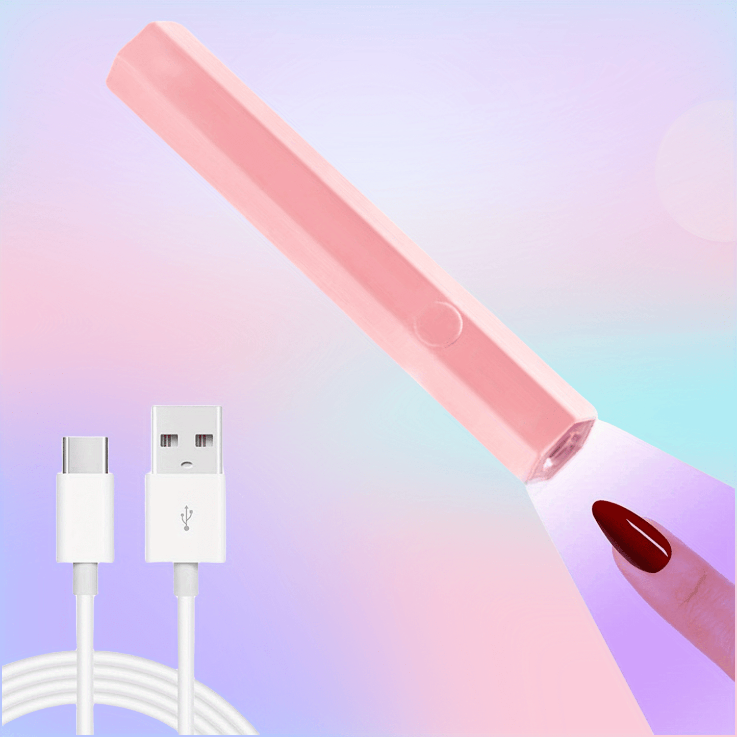Mini Rechargeable LED Nail Dryer Lamp