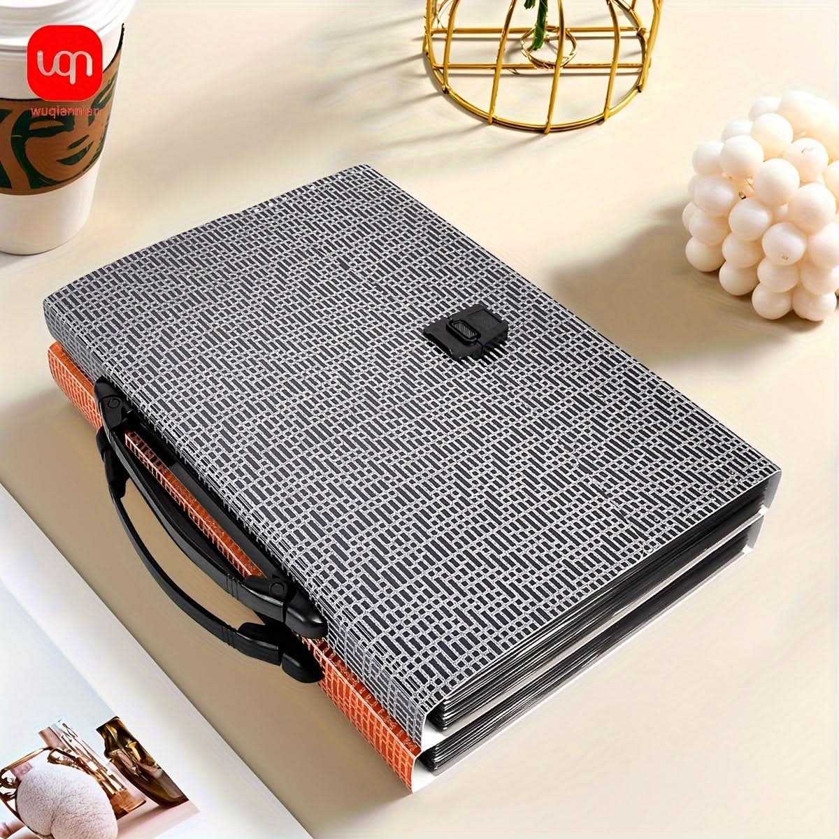 Modern Waterproof A4 Accordion File Organizer, Multi-Layer Document Holder