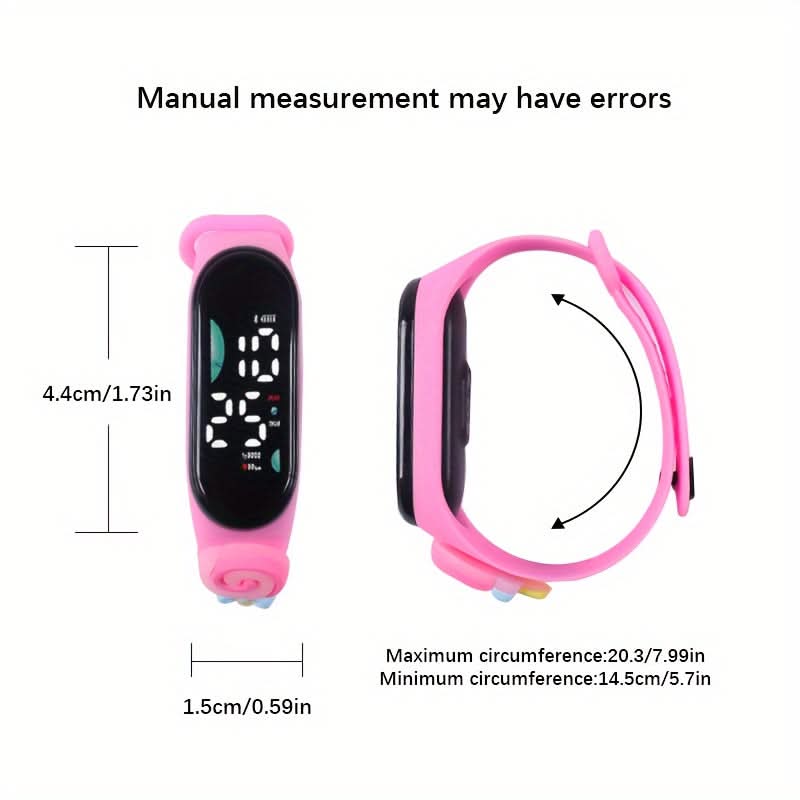 3 pcs. Cute Cartoon Electronic Bracelet Watch Set for Girls