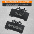 Solo3 Headphones Hinge Replacement Kit with Screws & Tools – Matte Black Repair Parts for Beats