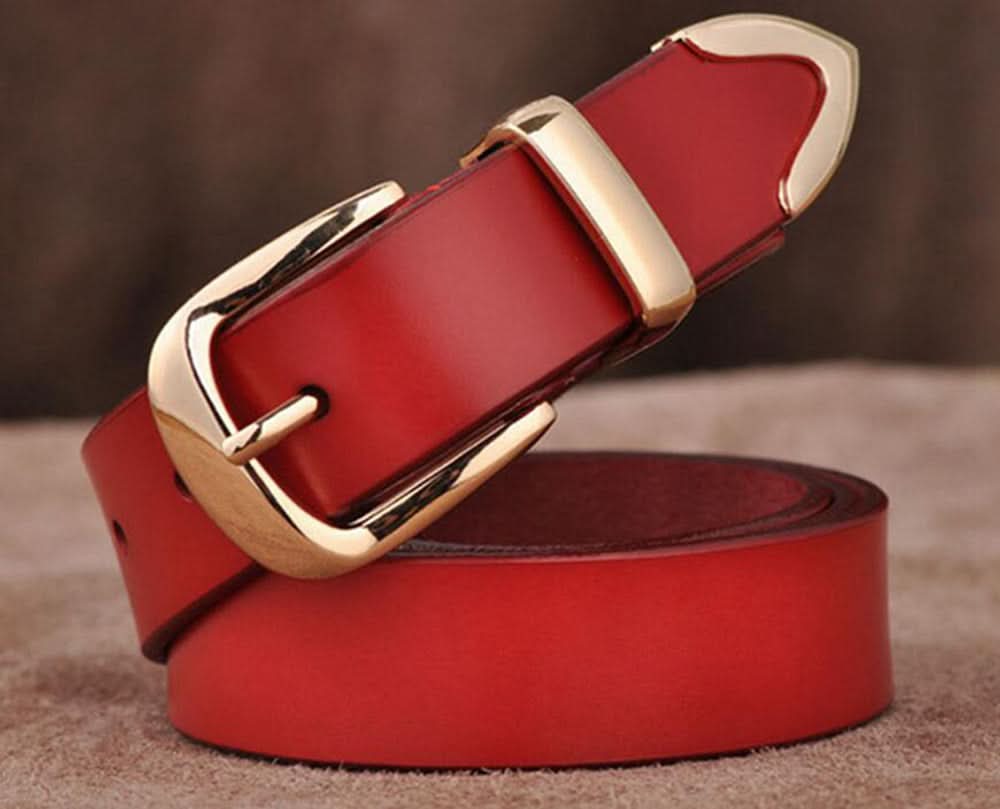 Women's PU Fashion Belt - Pin Buckle