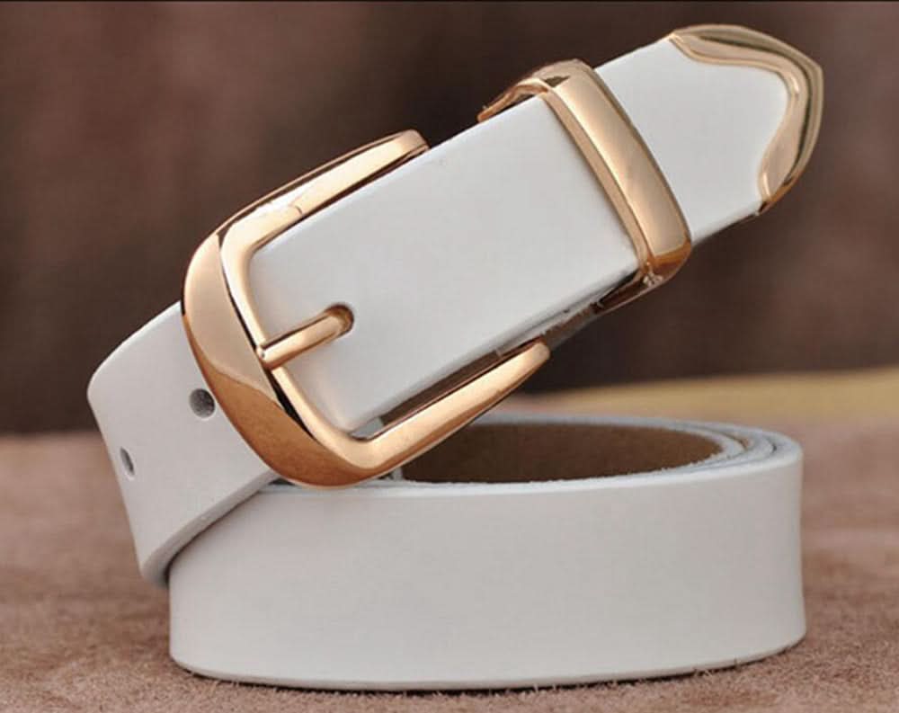 Women's PU Fashion Belt - Pin Buckle