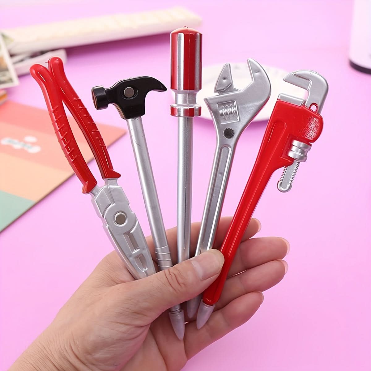 5-Pack 3-in-1 Mobile Phone Holder Pen – Ballpoint Pen