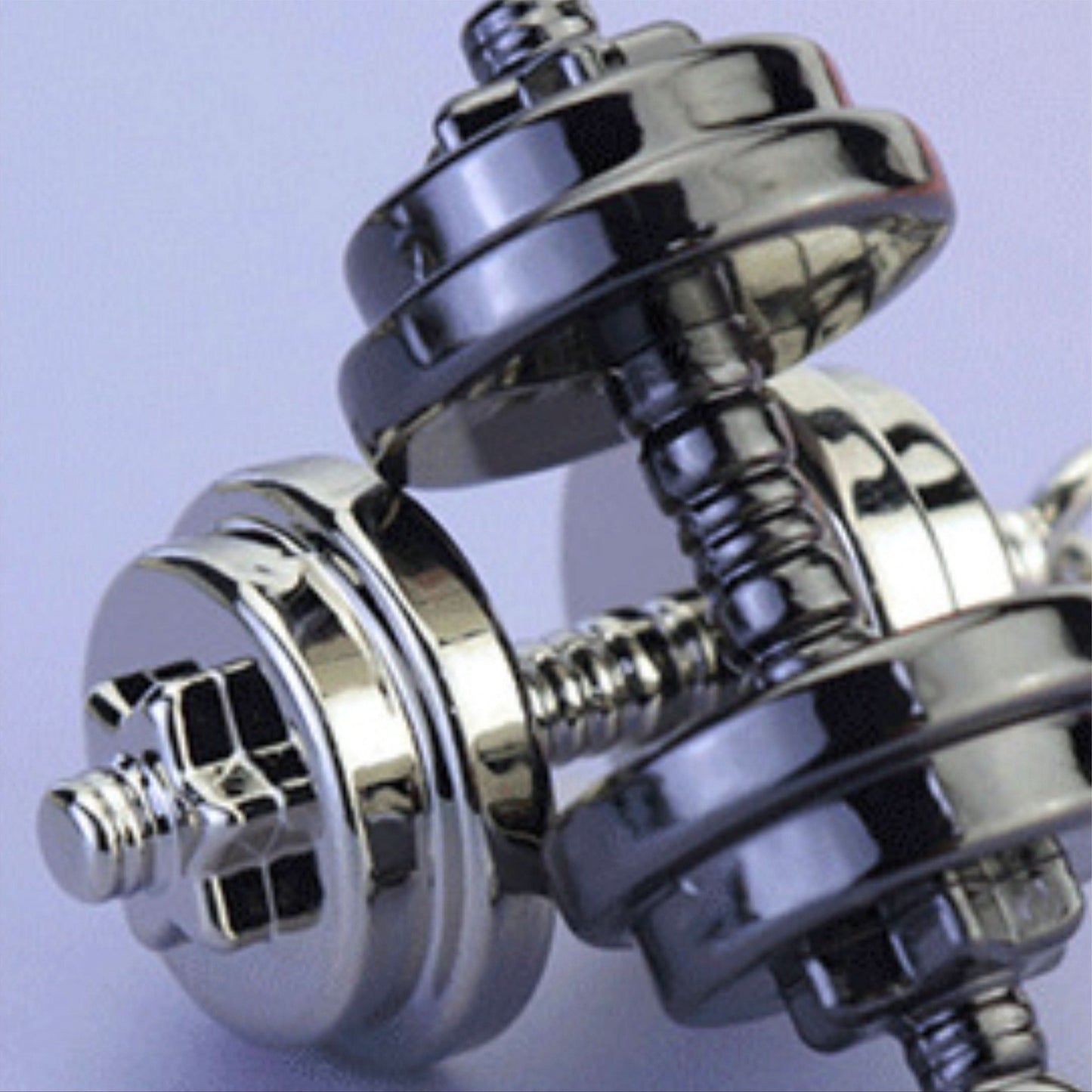 Dumbbell Keychain – Zinc Alloy Gym Accessory