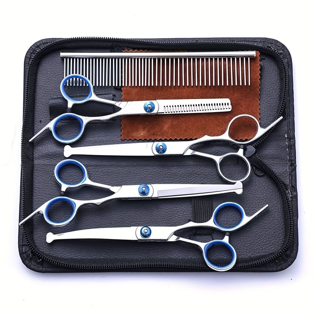 7-Piece Pet Grooming Scissors Set