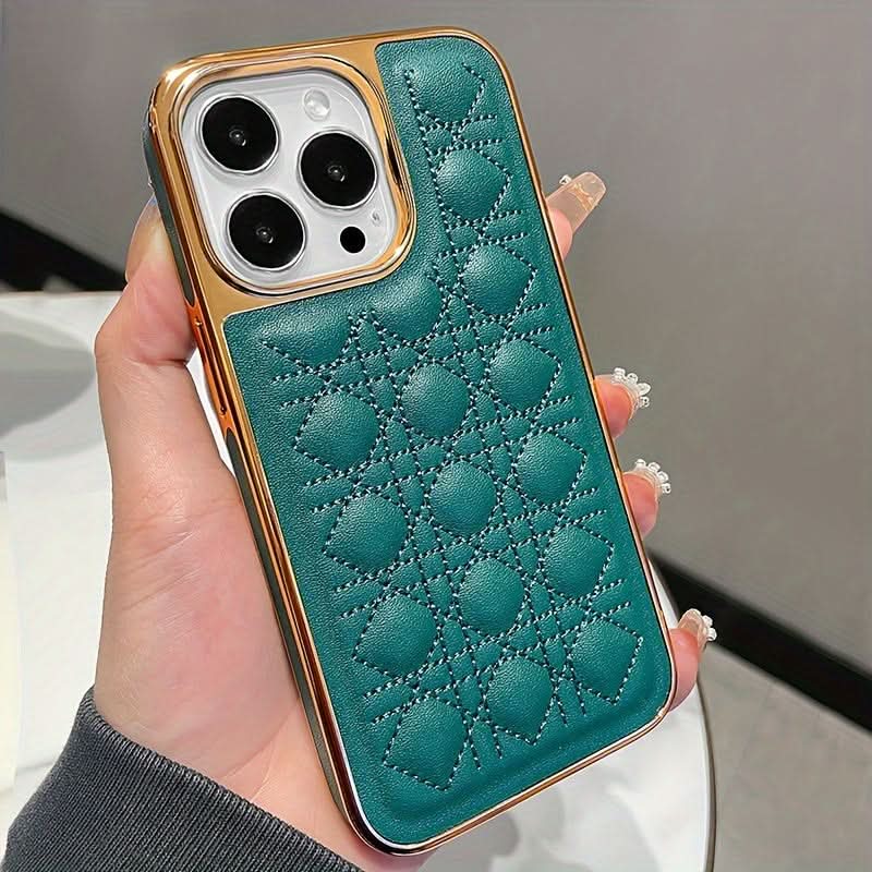 Premium Faux Leather iPhone Case Cover