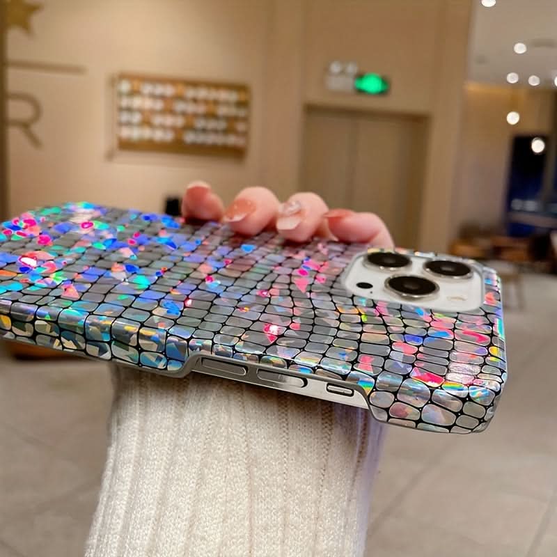 Luxury Laser Clear PC iPhone Case