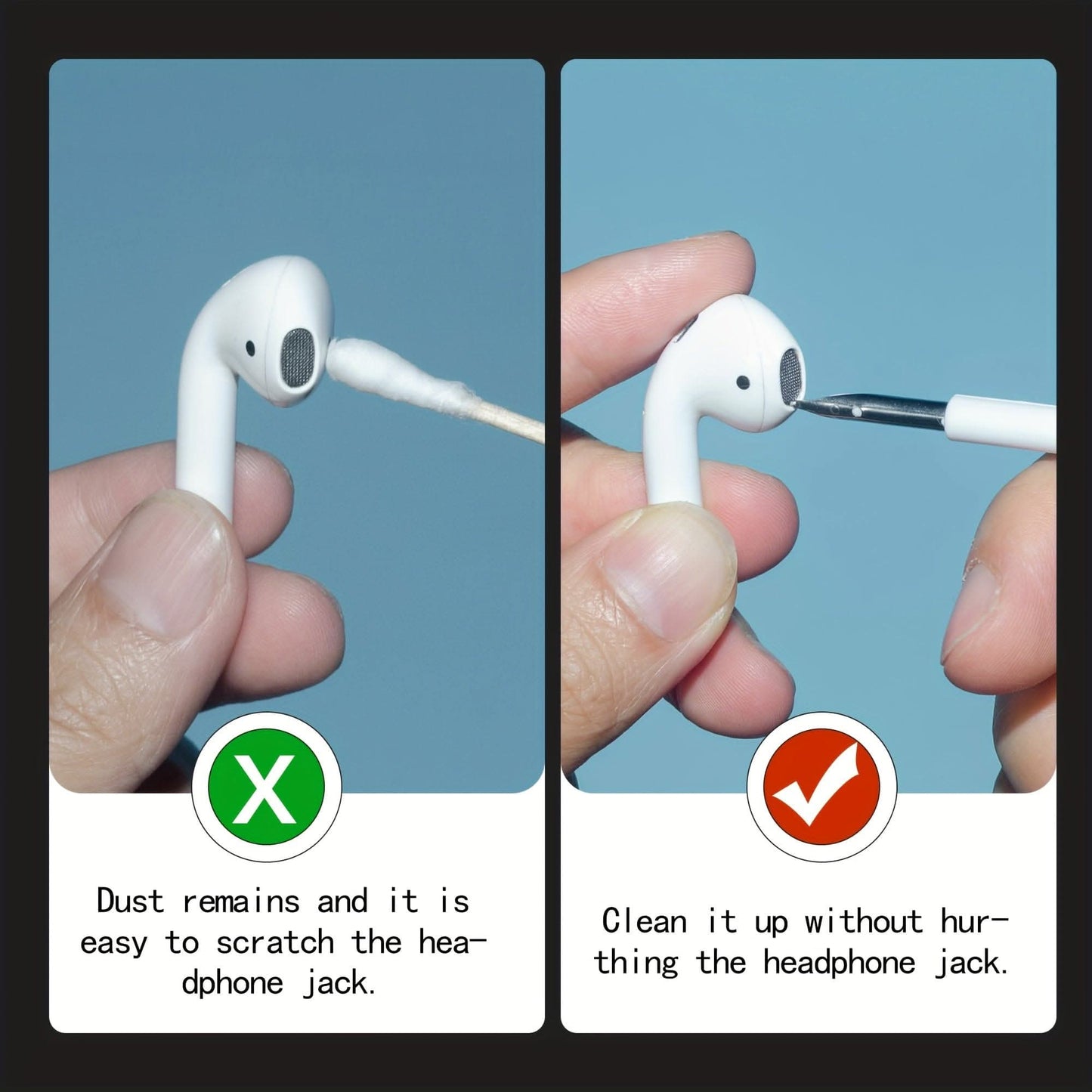 3-in-1 Earbuds Cleaning Brush Kit for AirPods & AirPods Pro
