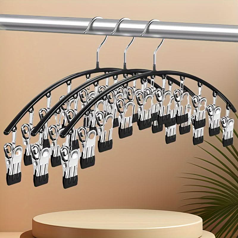 Space-Saving Curved Hanger for Yoga Pants & Leggings – Closet Organizer