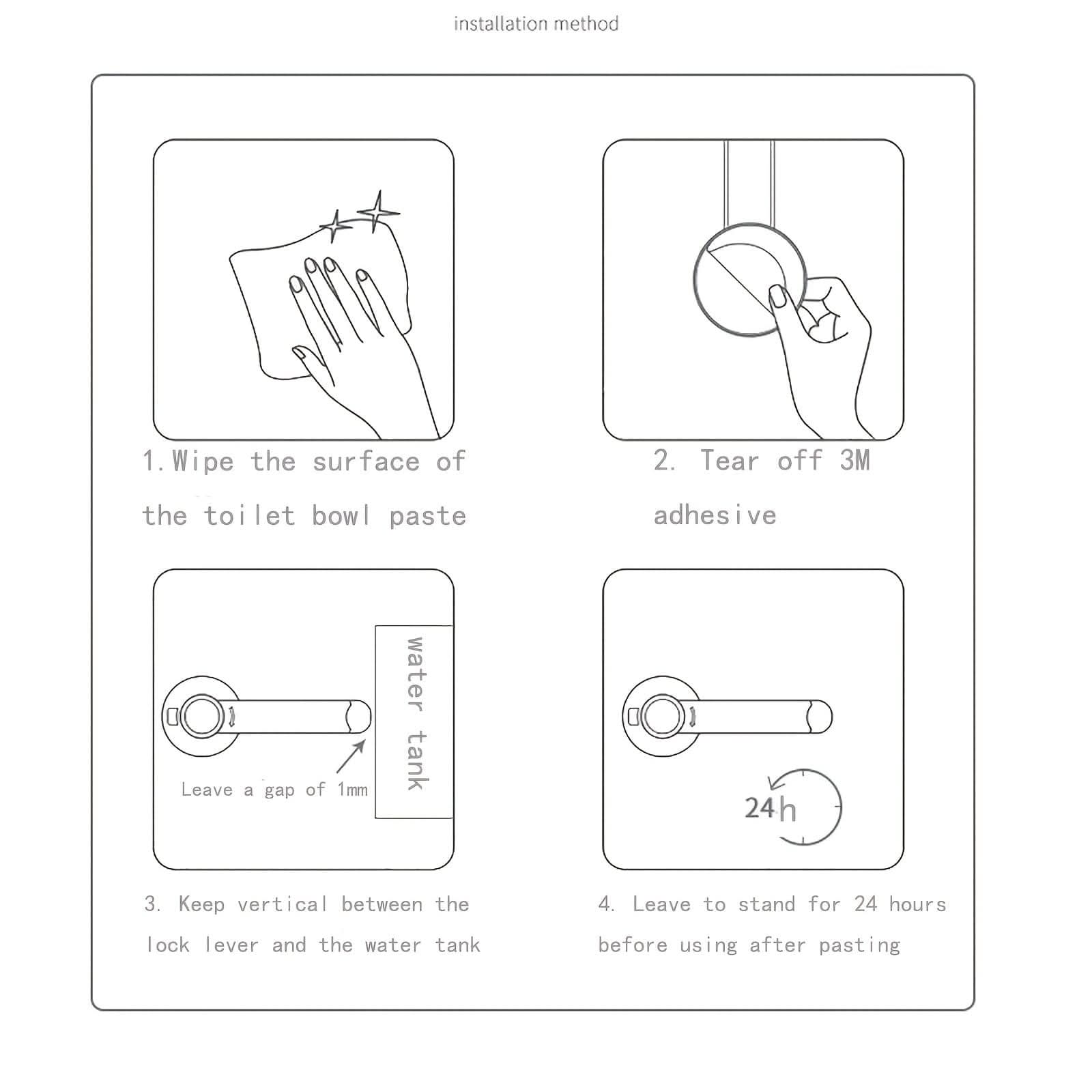 Child Safety Toilet Lock - Automatic Anti-Open Lid Protector with Pet-Proof Design