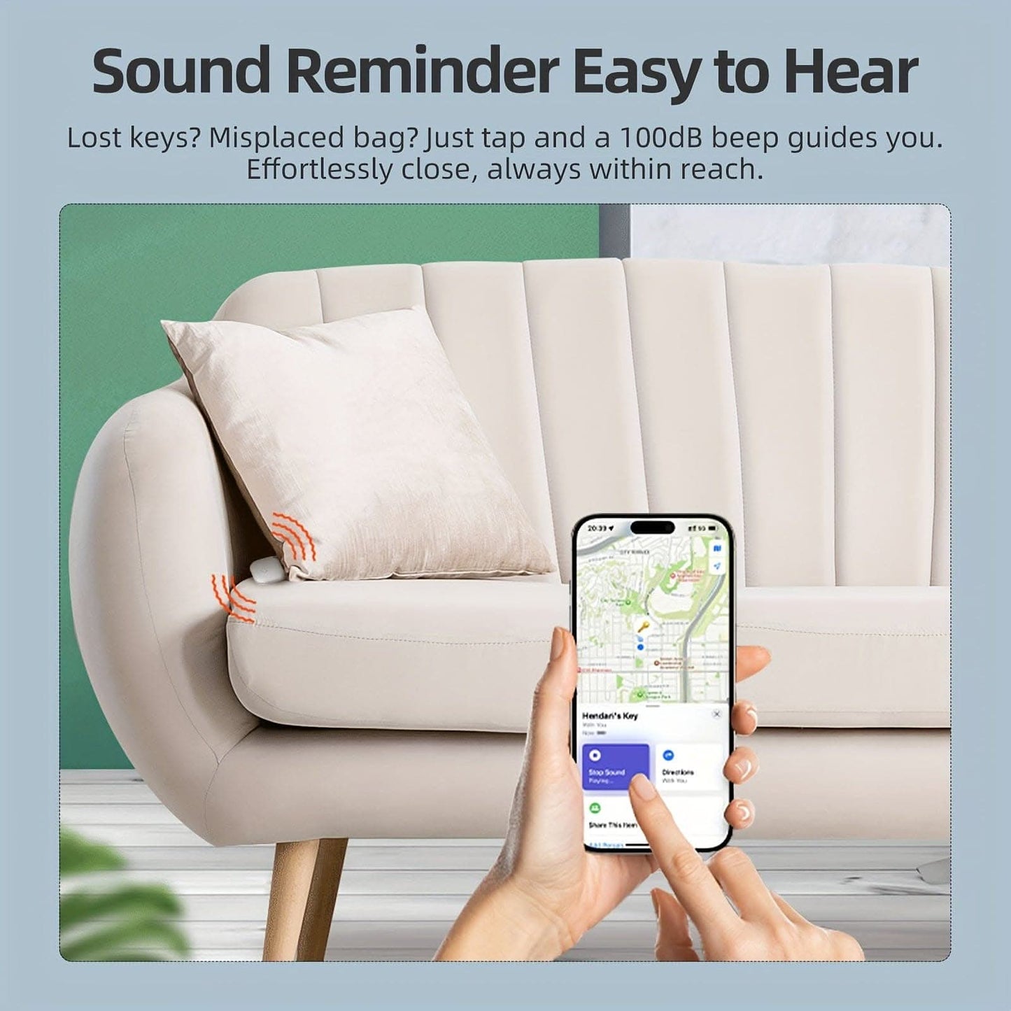 Anti-Lost Device – GPS Tracker with One-Click Search