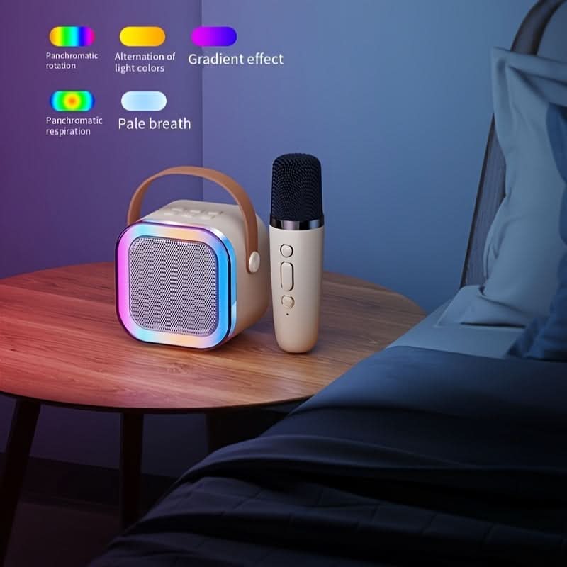 Wireless Karaoke Speaker with Built-In Mic