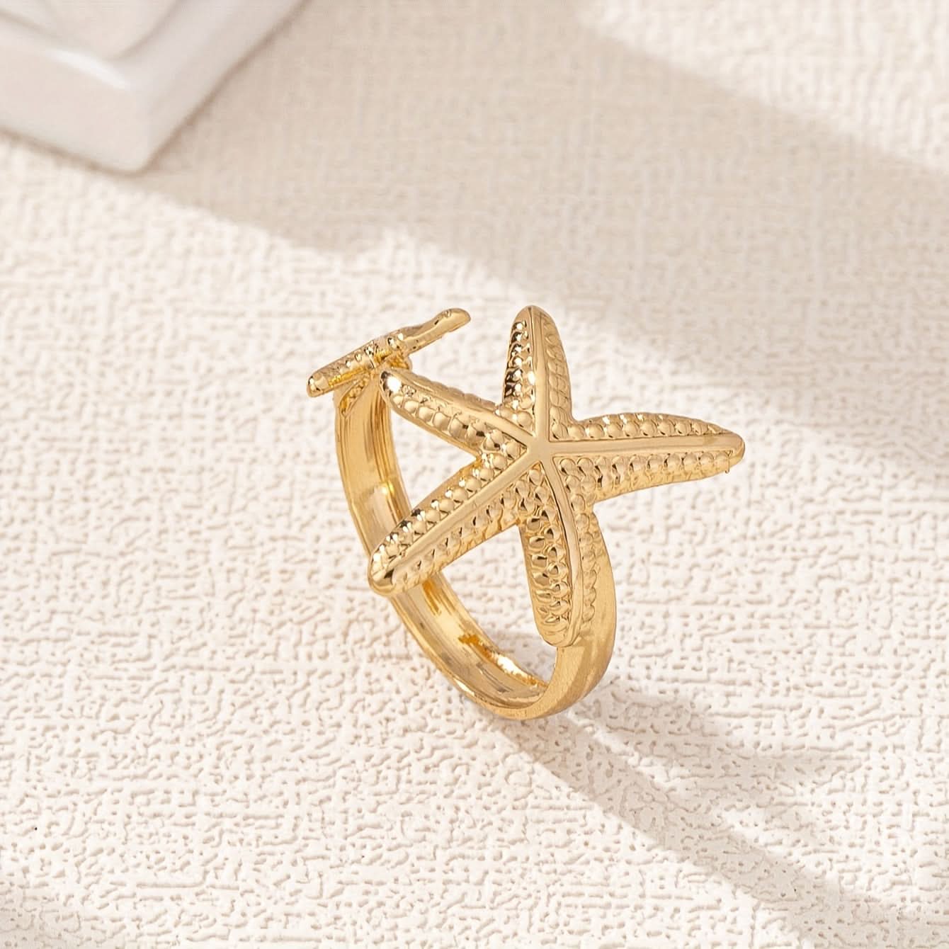 Vintage-Inspired Starfish Ring
