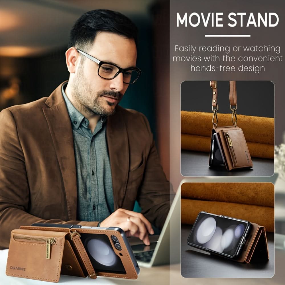 Zipper Wallet Case for Samsung Galaxy Z Flip