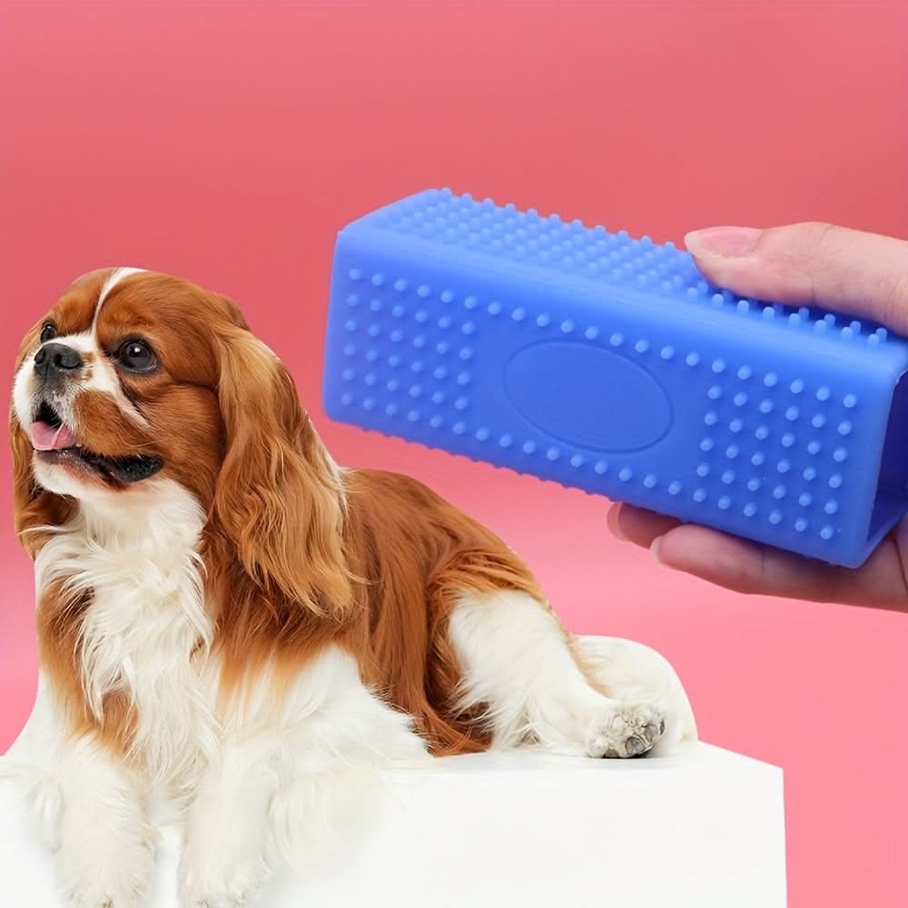 Rubber Pet Hair Cleaner Brush – Instant Hair Removal for Cars