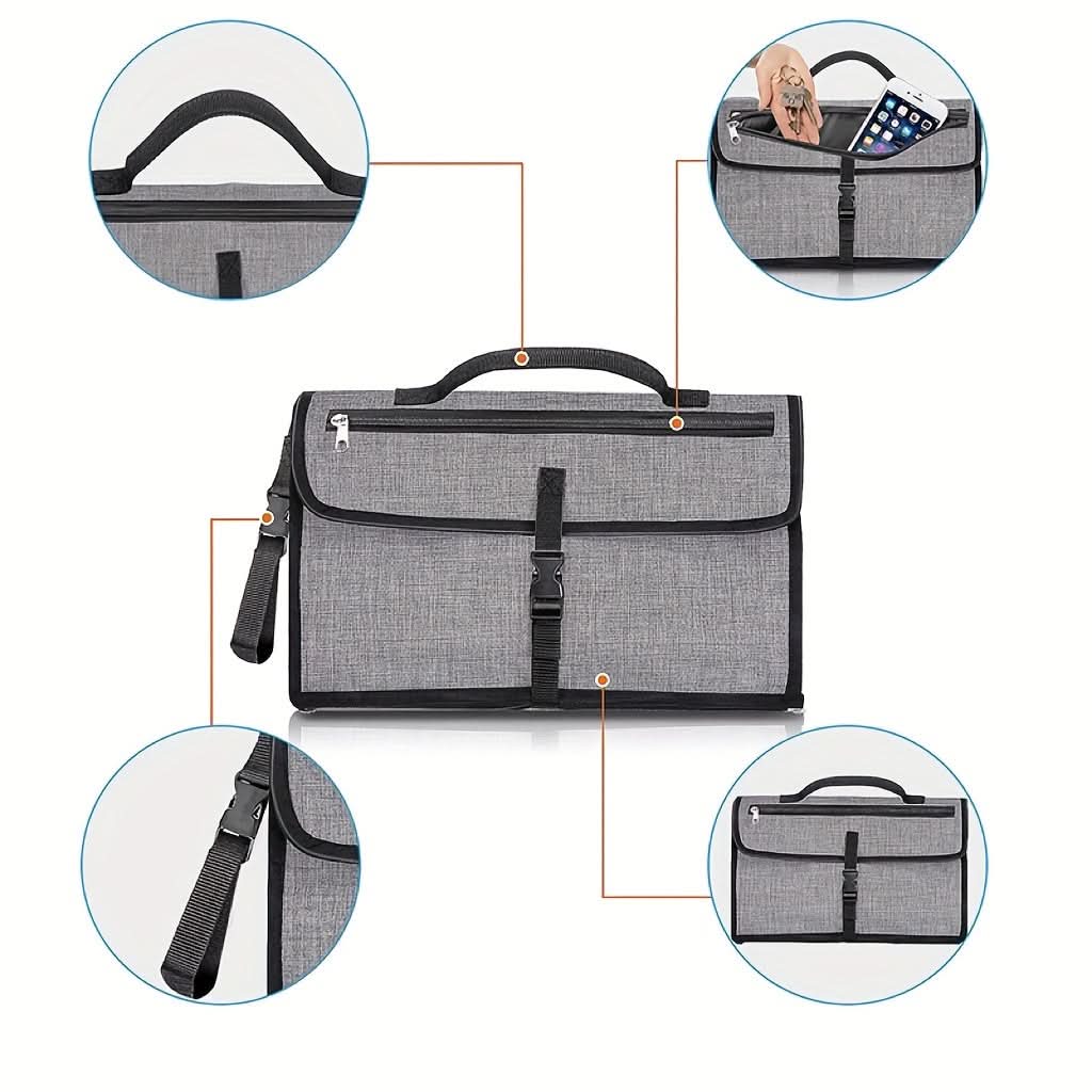 Portable Waterproof Diaper Changing Pad Kit