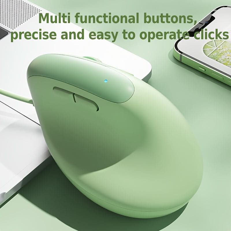 USB Vertical Ergonomic Wired Mouse - Right-Handed