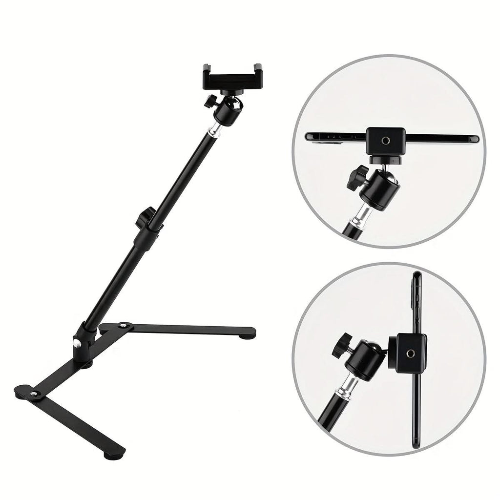 10-Inch Dimmable LED Ring Light with Phone Holder