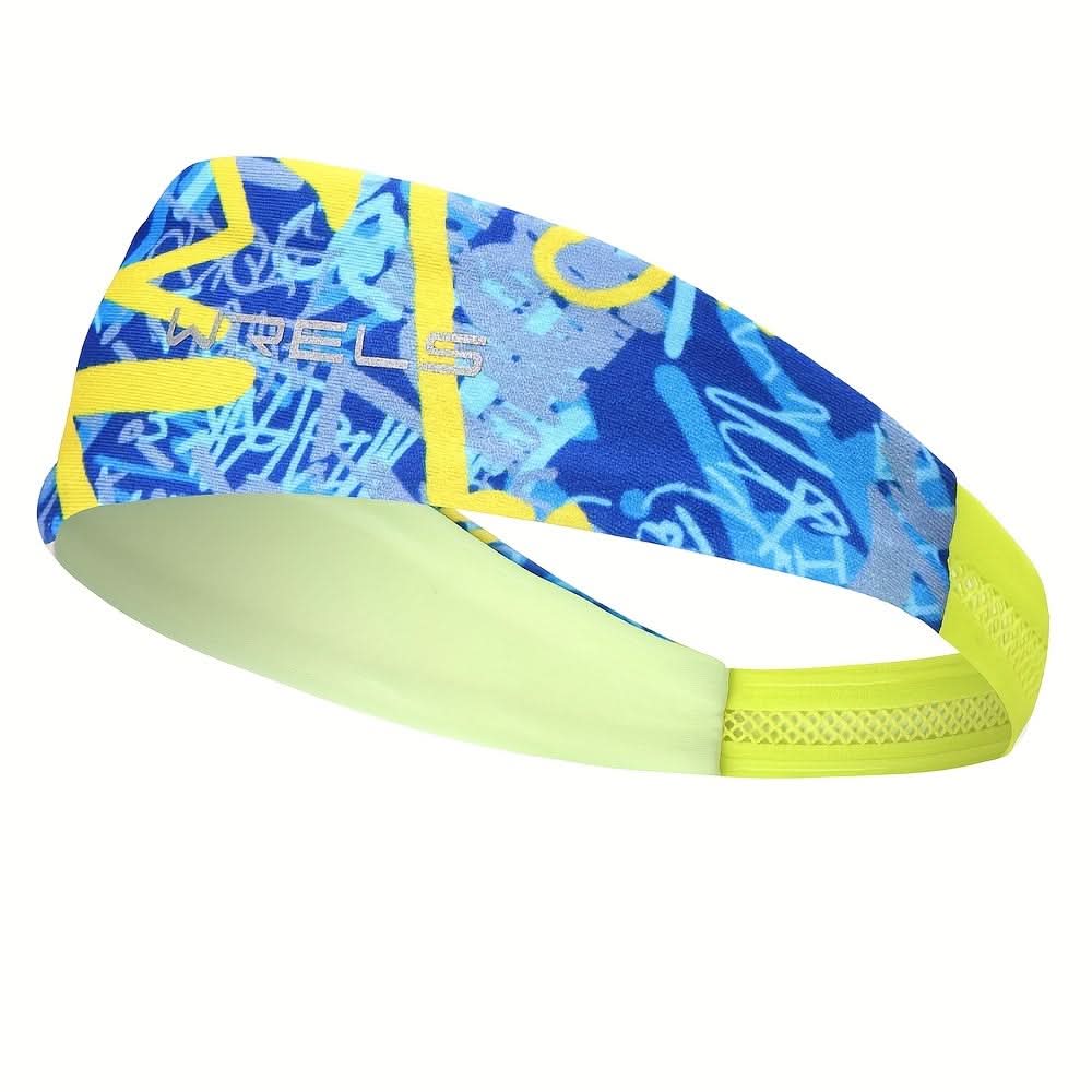 Quick-Dry Non-Slip Sports Headband – Sweat-Absorbing for Gym & Yoga