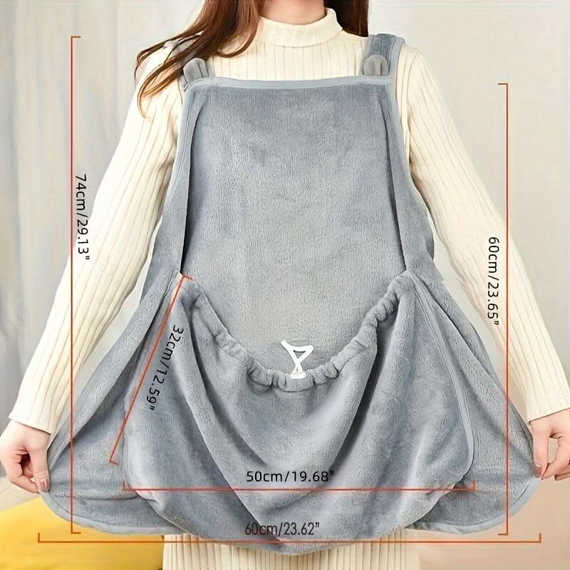 Breathable Cat Carrier Bag with Apron