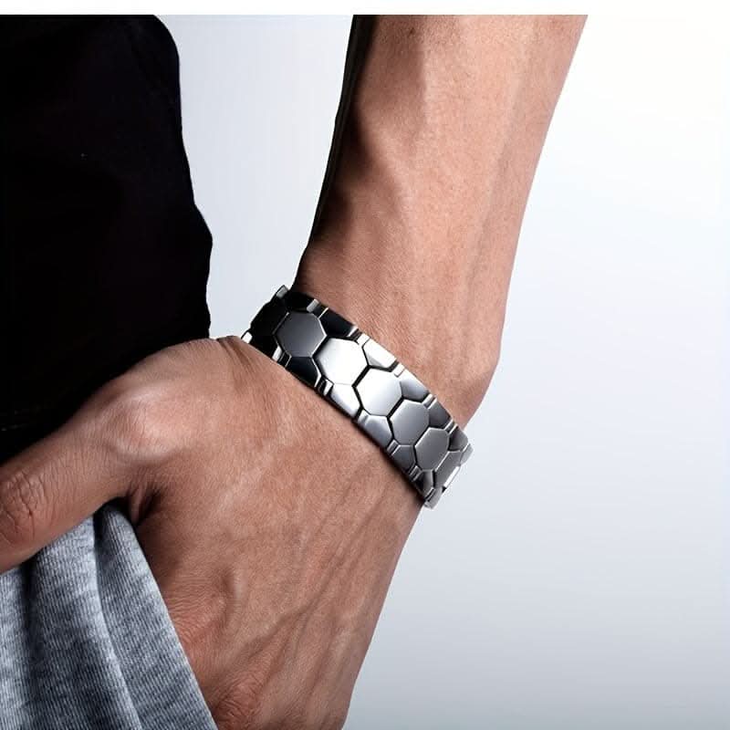 4-in-1 Boho Alloy Titanium Steel Bracelet – Waterproof & Stylish